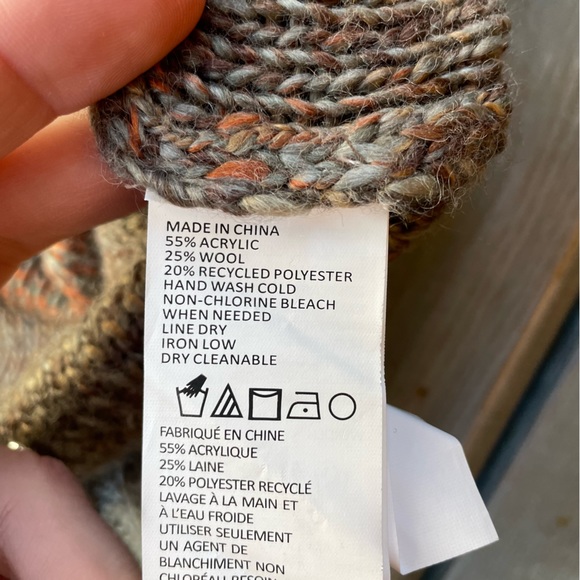 PrAna Autumn Rein oversized turtleneck tunic sweater | size XS - Picture 5 of 9